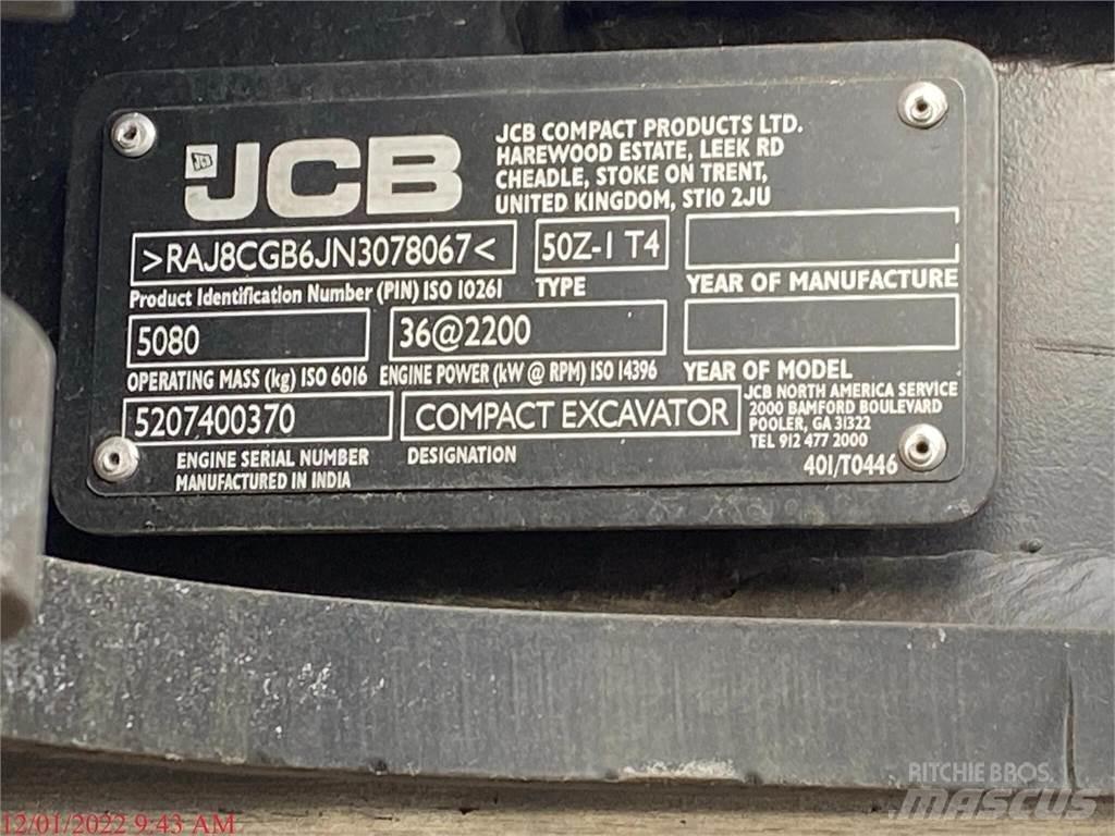 JCB 50Z-1 Mini bageri < 7t