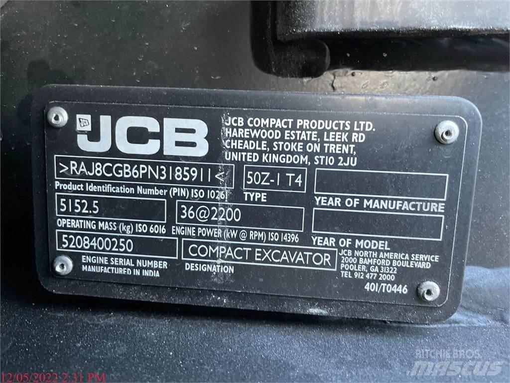 JCB 50Z-1 Mini bageri < 7t