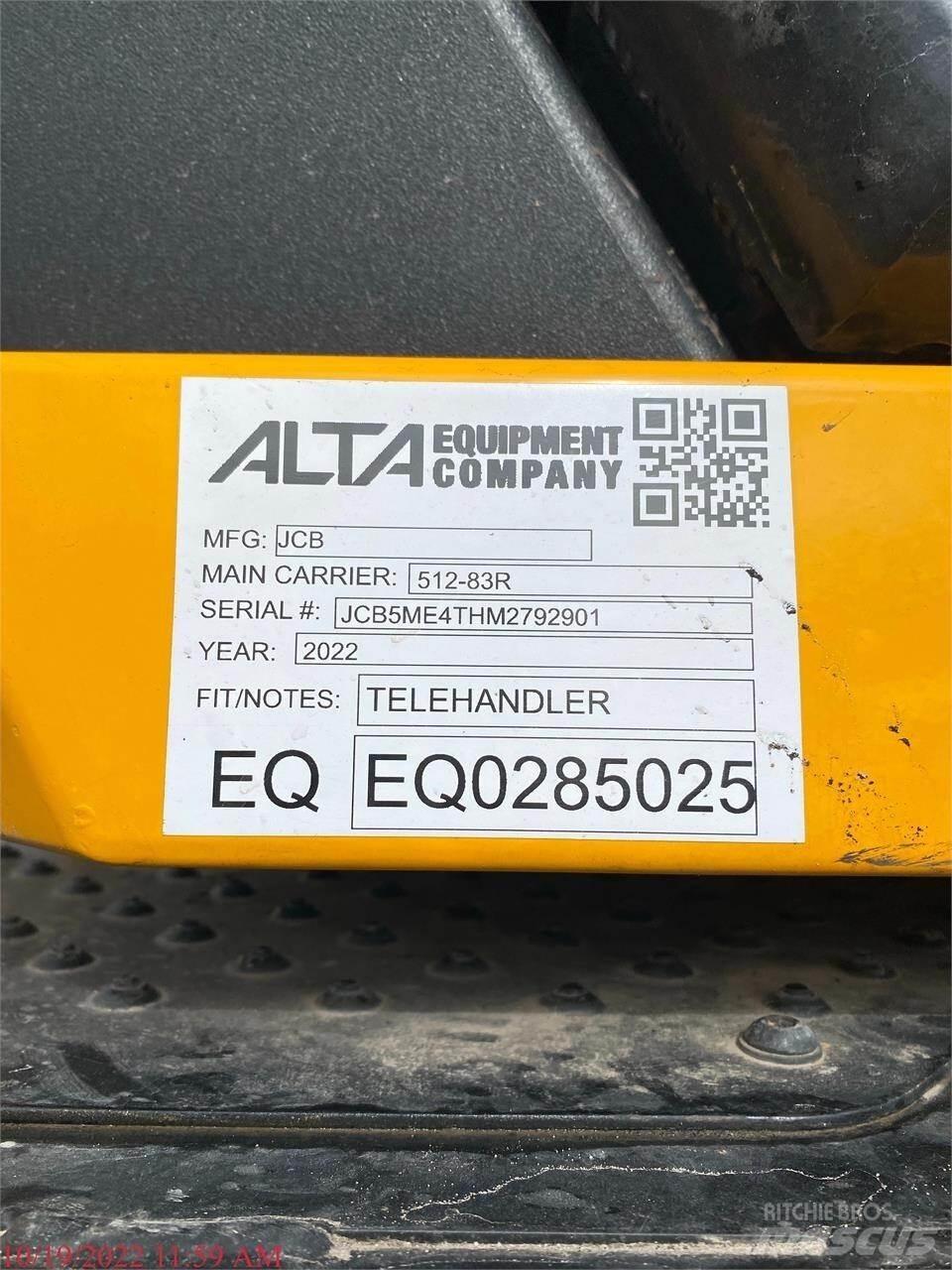 JCB 512-83R Teleskopski viljuškari