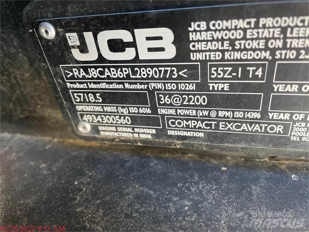 JCB 55Z-1 Mini bageri < 7t