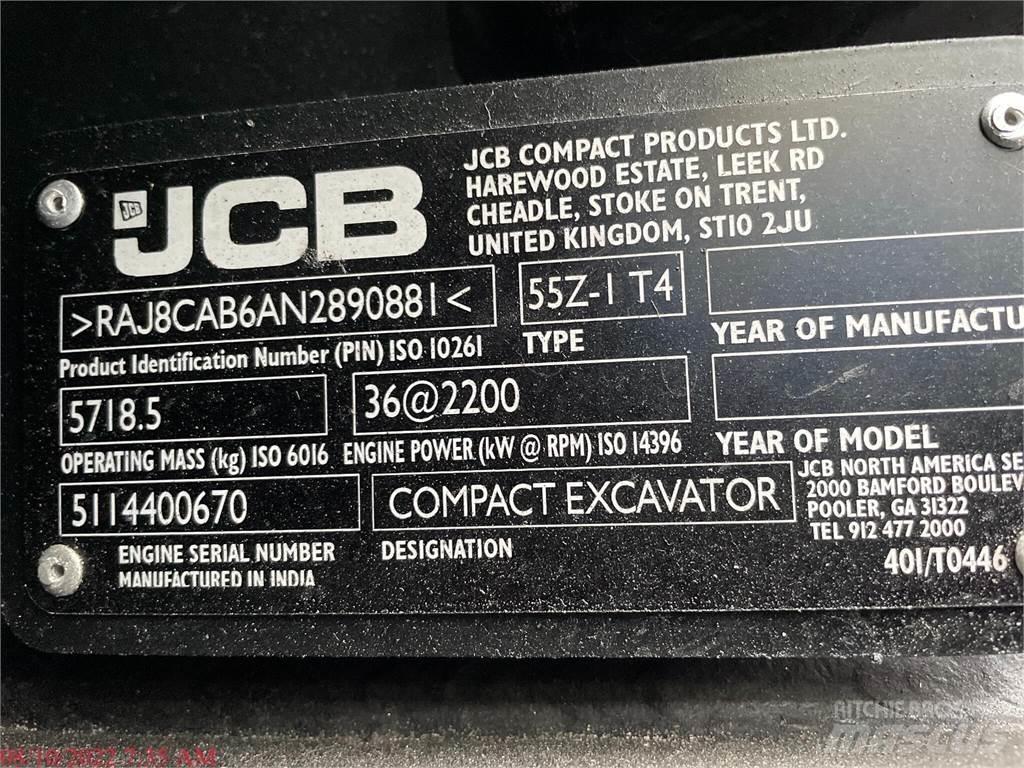 JCB 55Z-1 Mini bageri < 7t