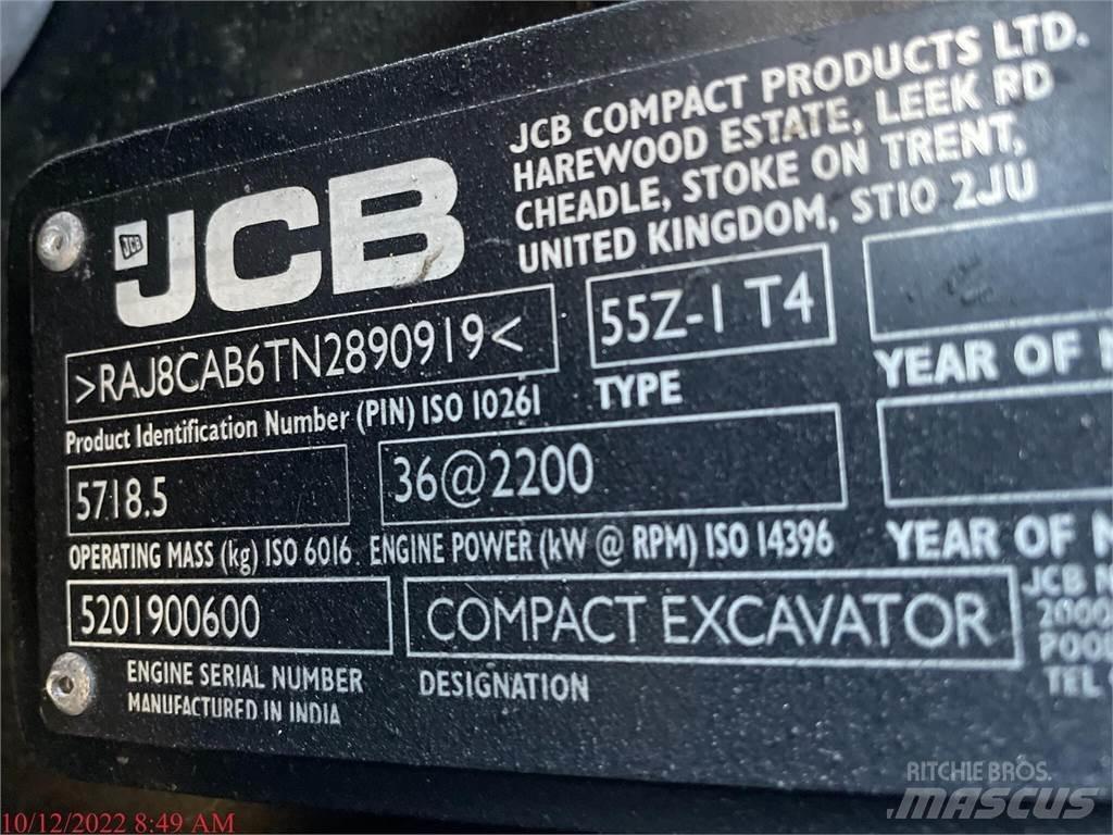 JCB 55Z-1 Mini bageri < 7t