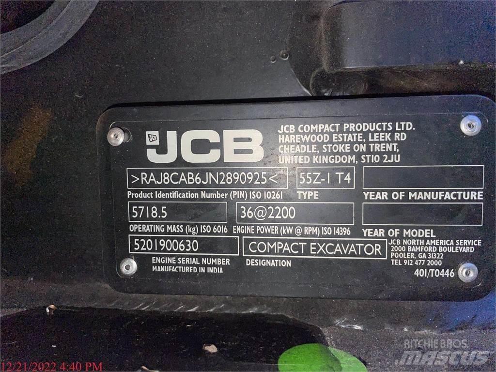 JCB 55Z-1 Mini bageri < 7t