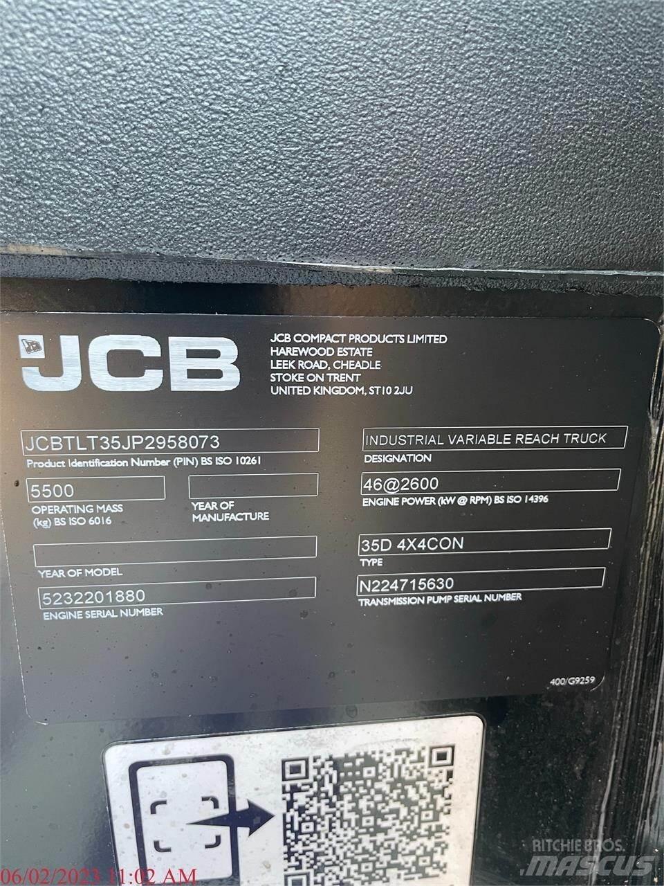 JCB 77-52D Teleskopski viljuškari