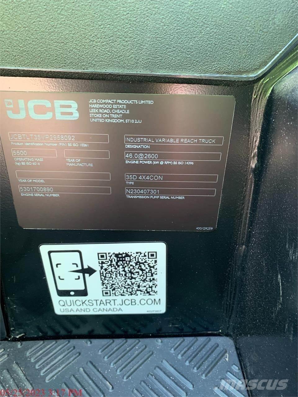 JCB 77-52D Teleskopski viljuškari