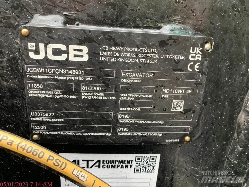 JCB HD110W Bageri točkaši