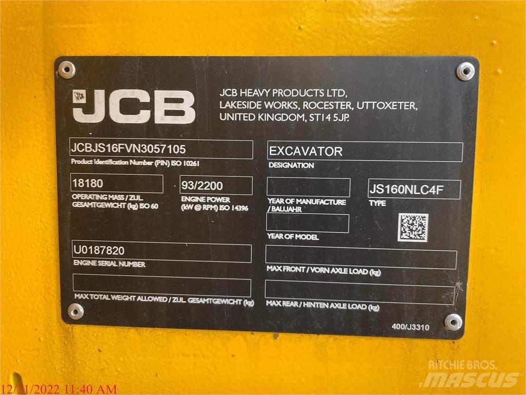 JCB JS160 Bageri guseničari
