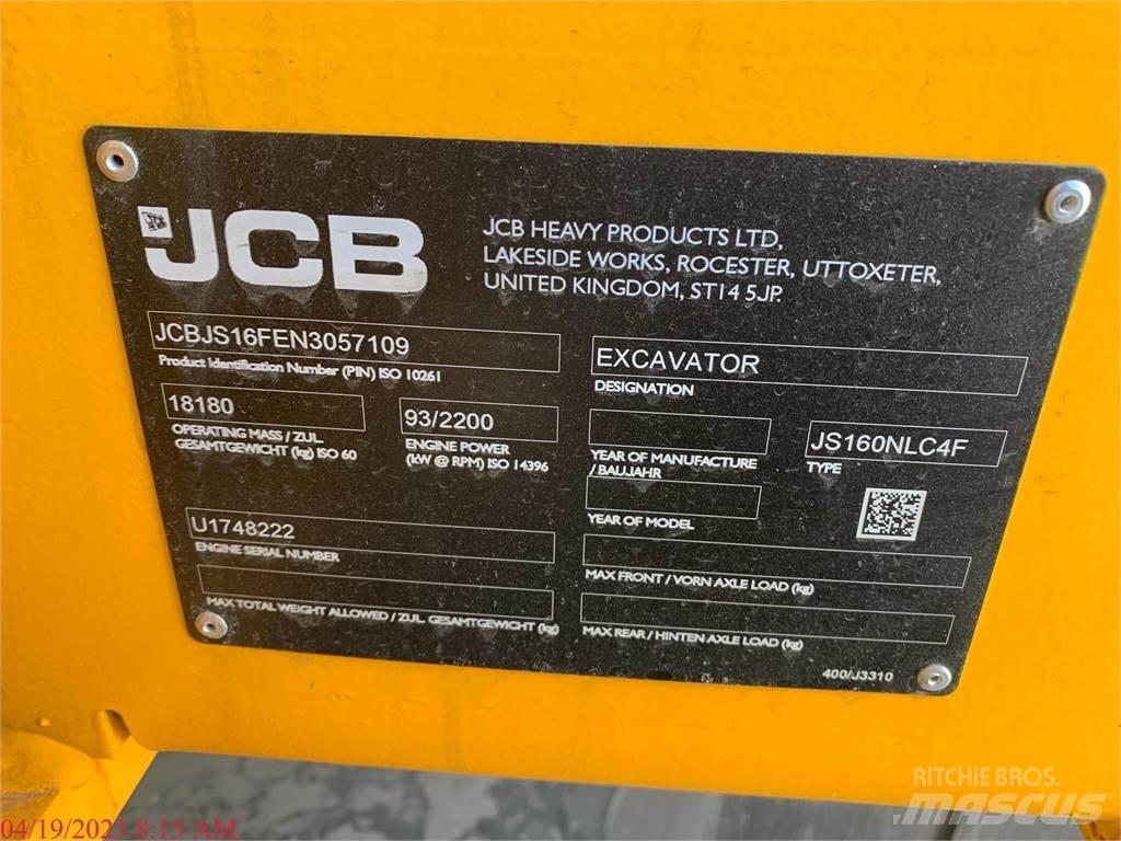 JCB JS160 Bageri guseničari