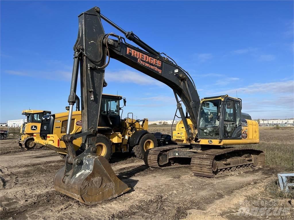 John Deere 210G LC Bageri guseničari