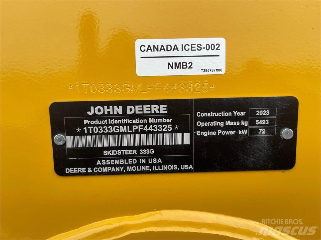 John Deere 333G Šumski mulčeri