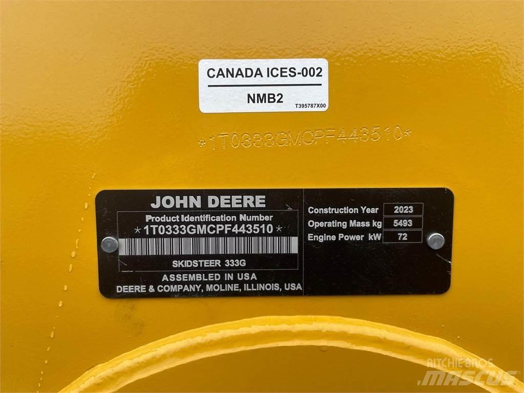 John Deere 333G Skid steer mini utovarivači