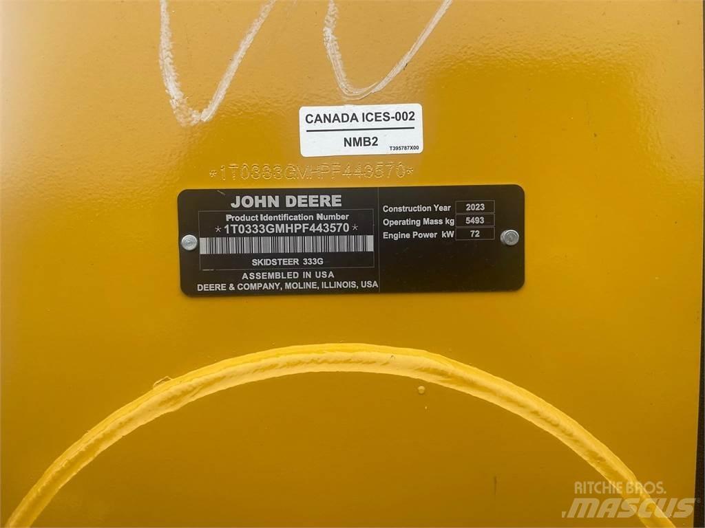 John Deere 333G Skid steer mini utovarivači