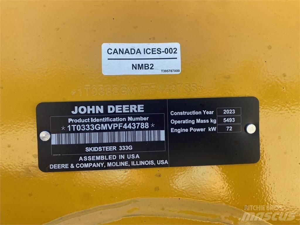 John Deere 333G Skid steer mini utovarivači