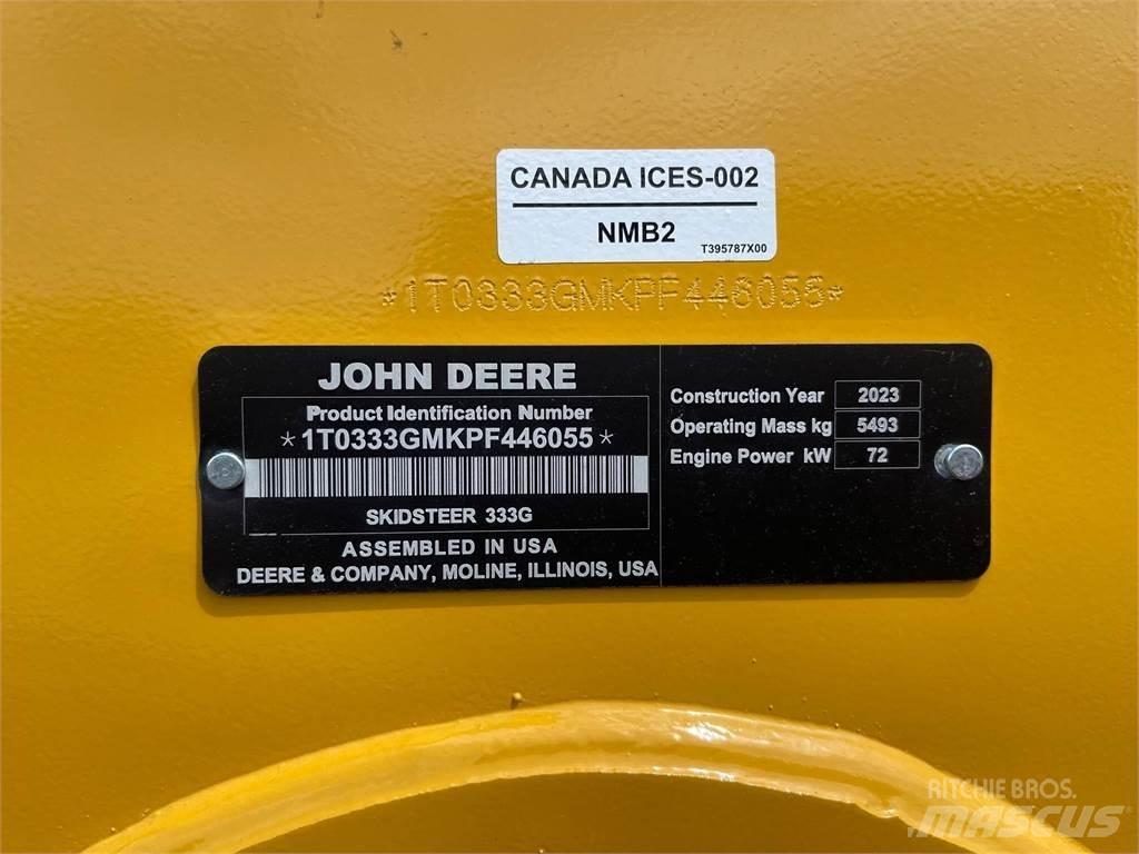 John Deere 333G Skid steer mini utovarivači