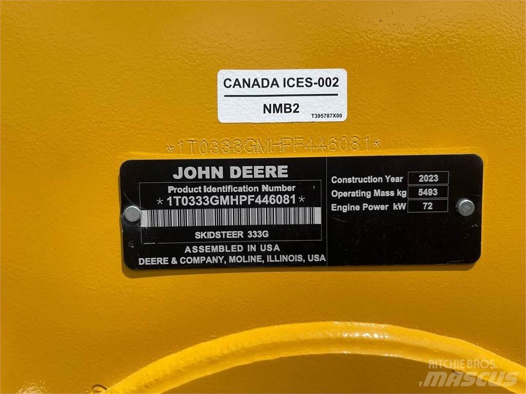 John Deere 333G Skid steer mini utovarivači