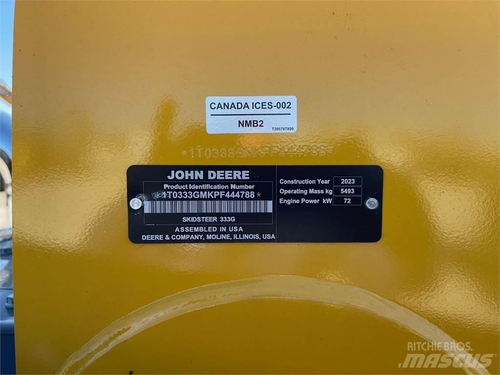 John Deere 333G Skid steer mini utovarivači