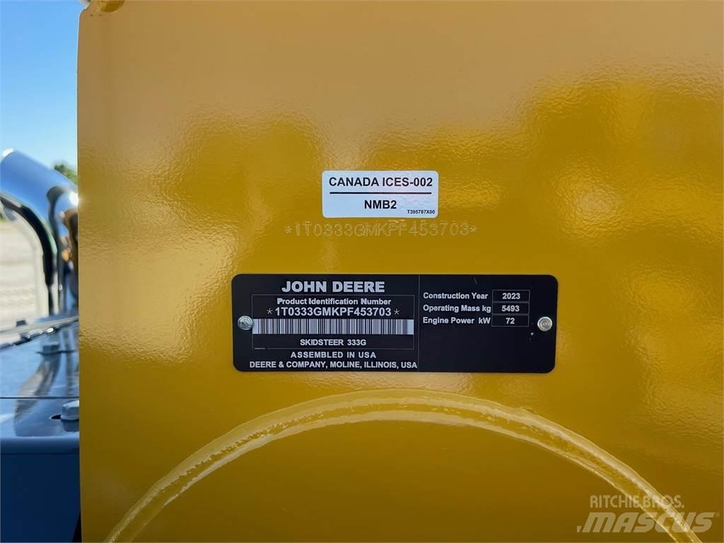 John Deere 333G Skid steer mini utovarivači