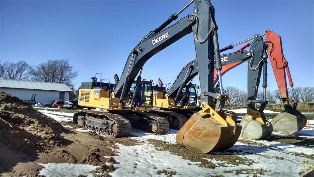 John Deere 470G LC Bageri guseničari