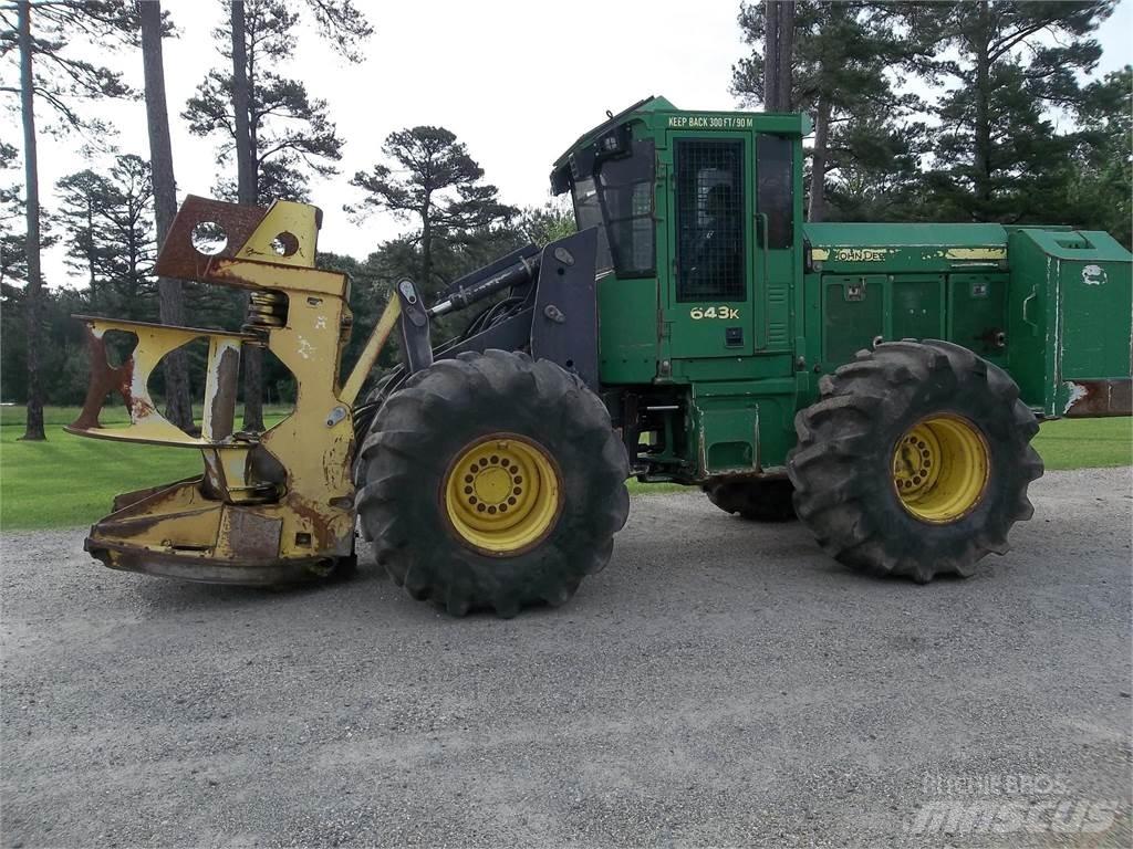 John Deere 643K Mašine za sečenje drveća