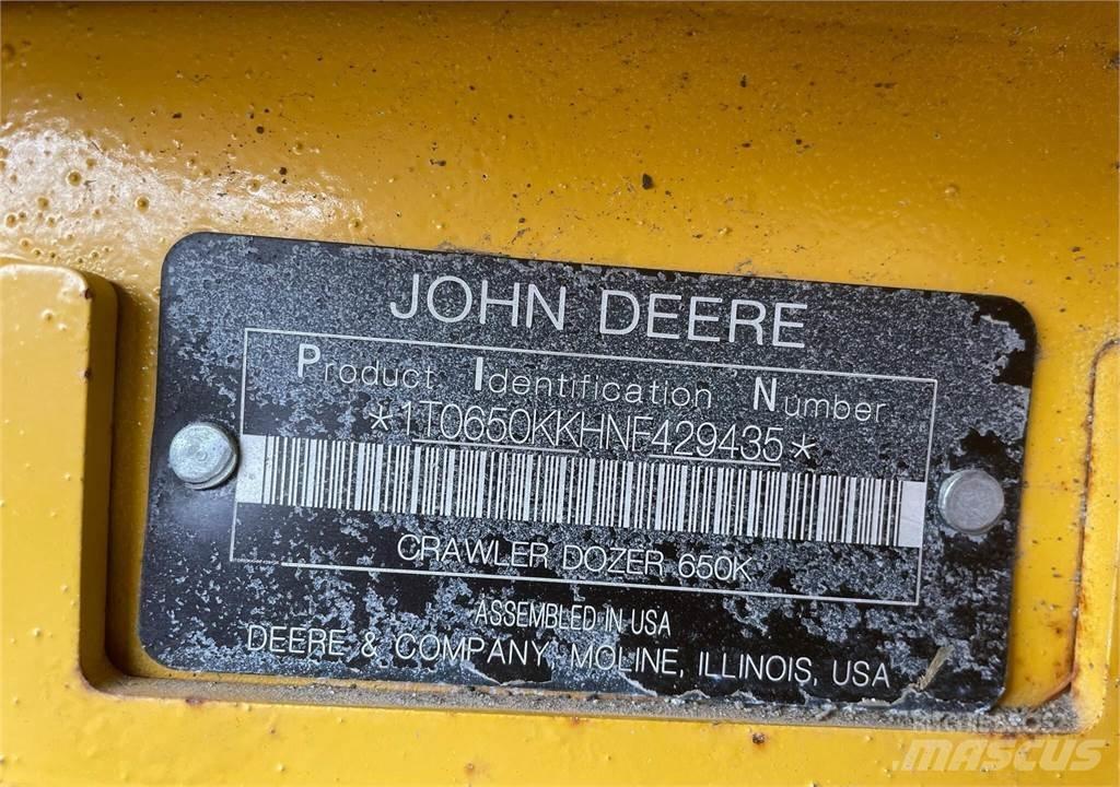 John Deere 650K LGP Buldožeri guseničari