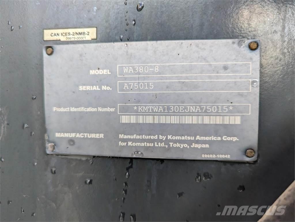 Komatsu WA380-8 Utovarivači na točkove