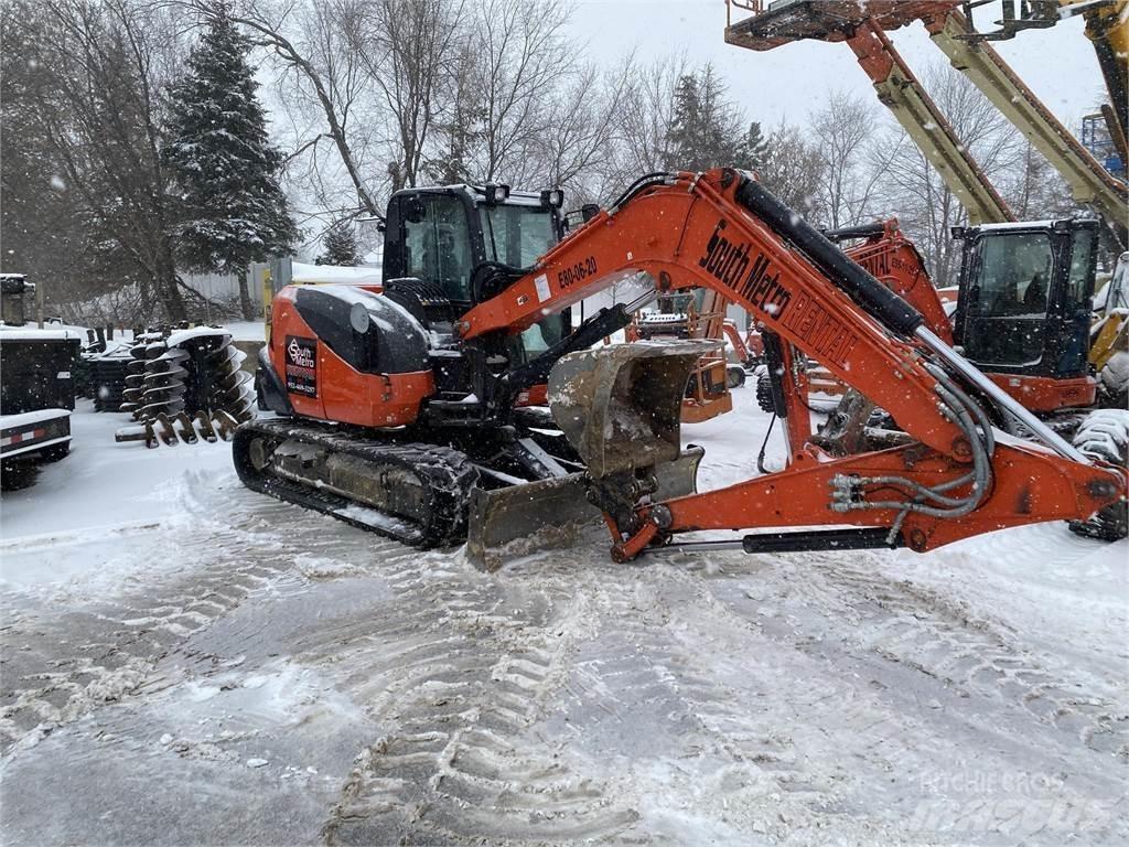 Kubota KX080 Bageri guseničari