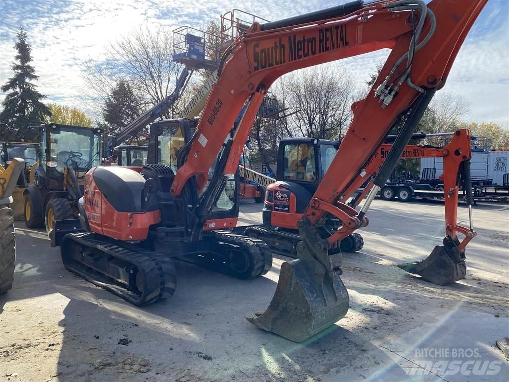 Kubota KX080 Bageri guseničari