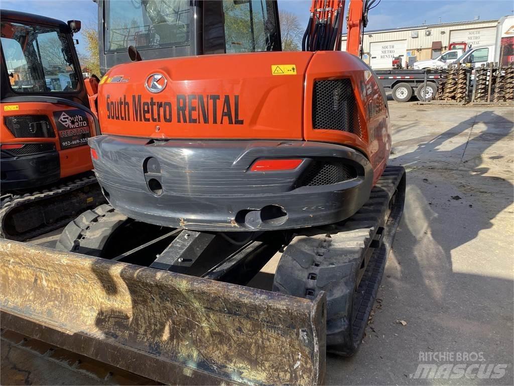 Kubota KX080 Bageri guseničari