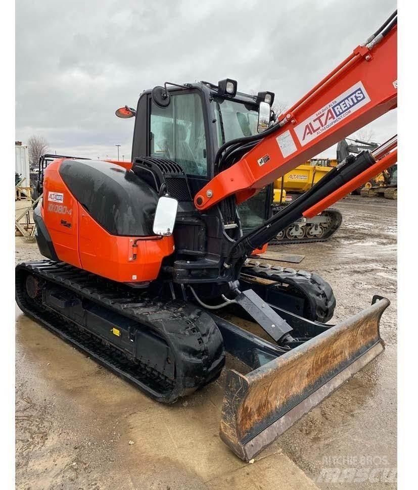 Kubota KX080 Šumski mulčeri