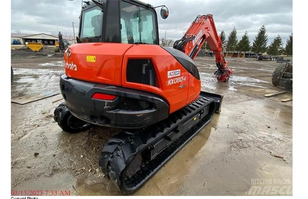 Kubota KX080 Šumski mulčeri