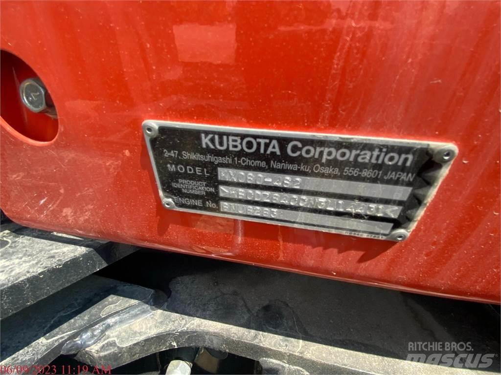 Kubota KX080-4 Bageri guseničari