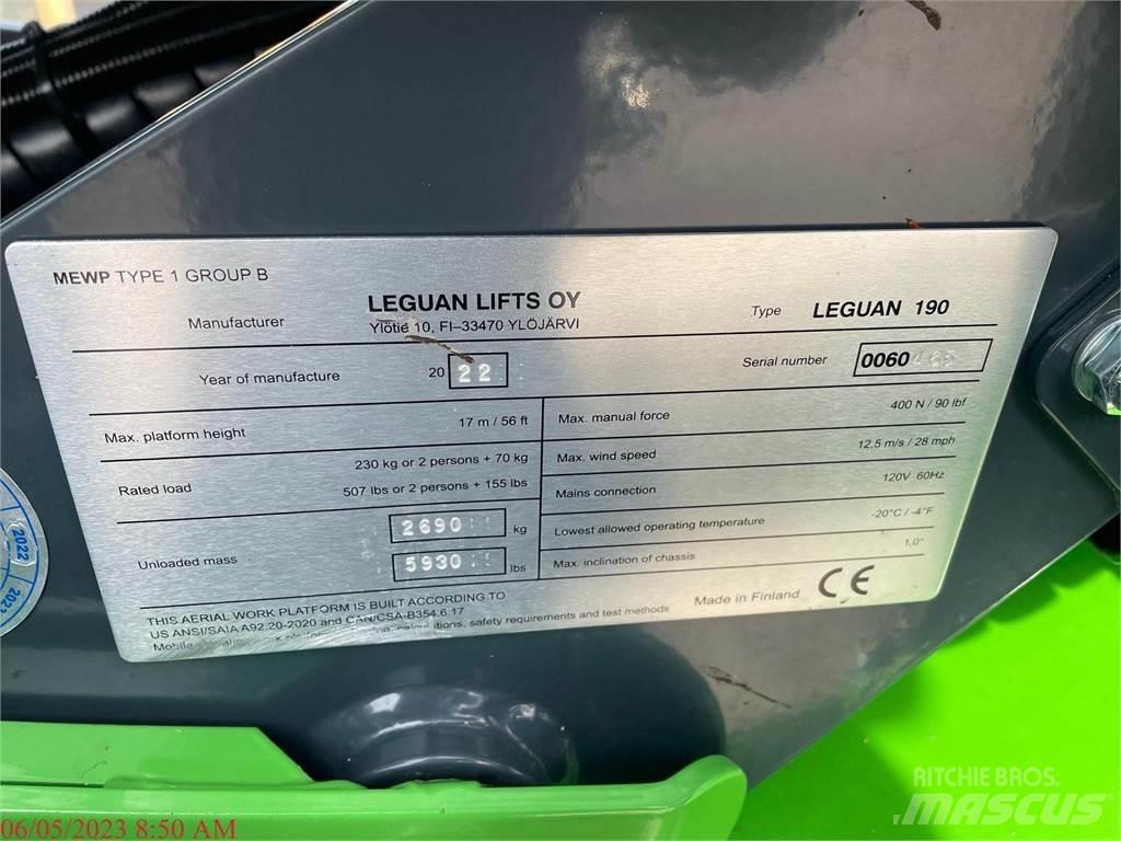 Leguan 190 Zglobne podizne platforme