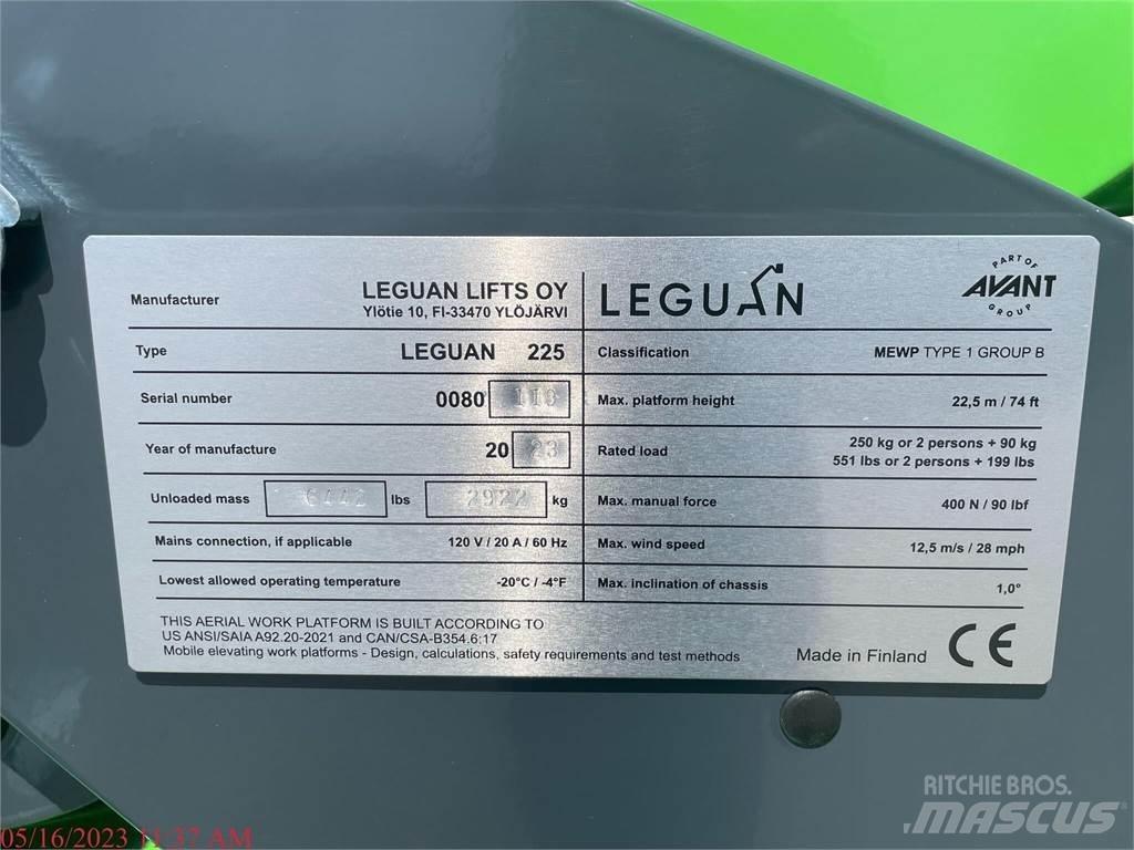 Leguan 225 Zglobne podizne platforme
