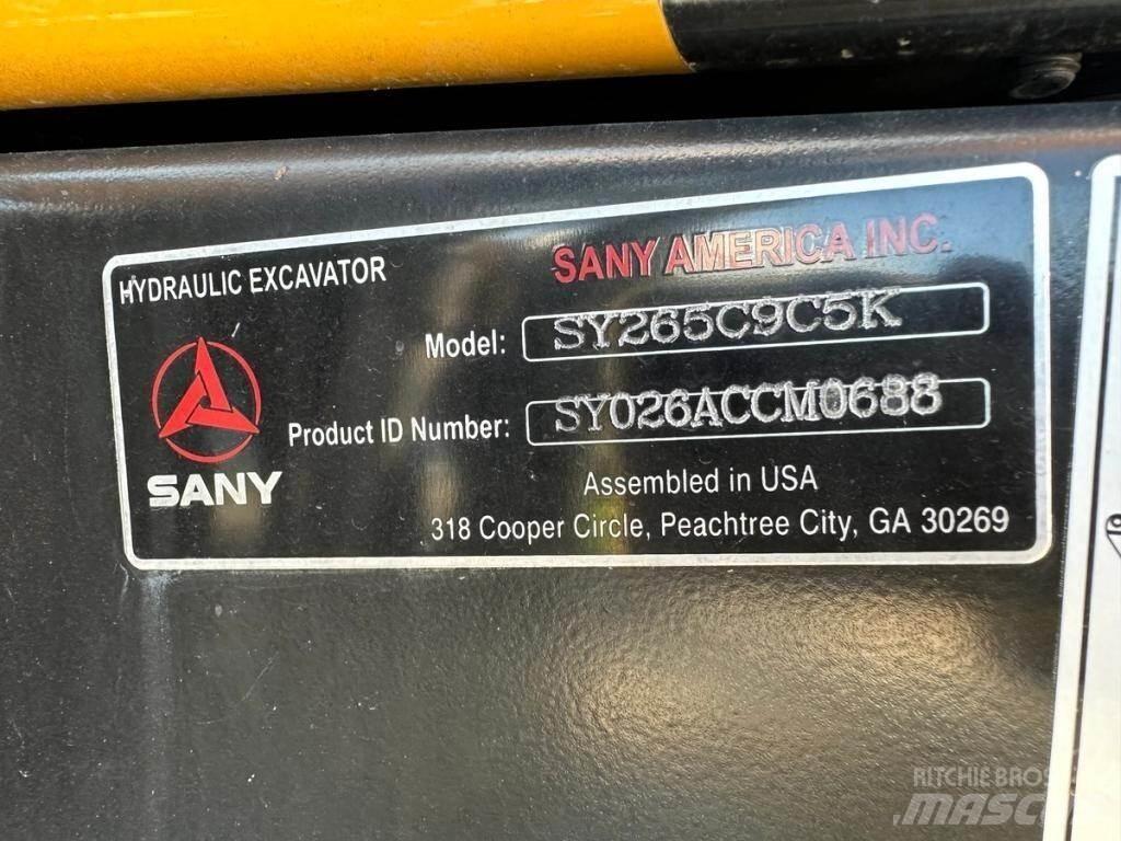 Sany SY265C LC Bageri guseničari