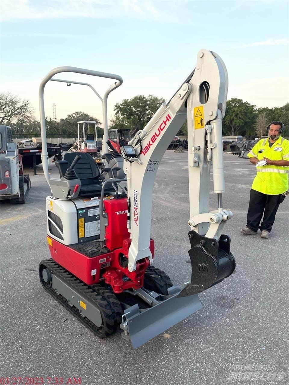Takeuchi TB210R Mini bageri < 7t