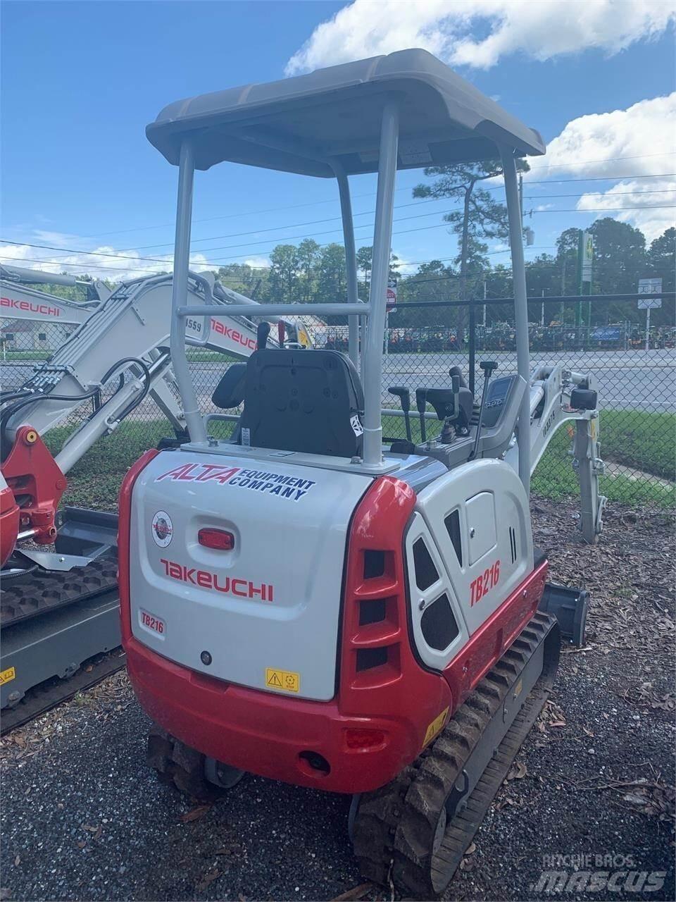 Takeuchi TB216 Mini bageri < 7t