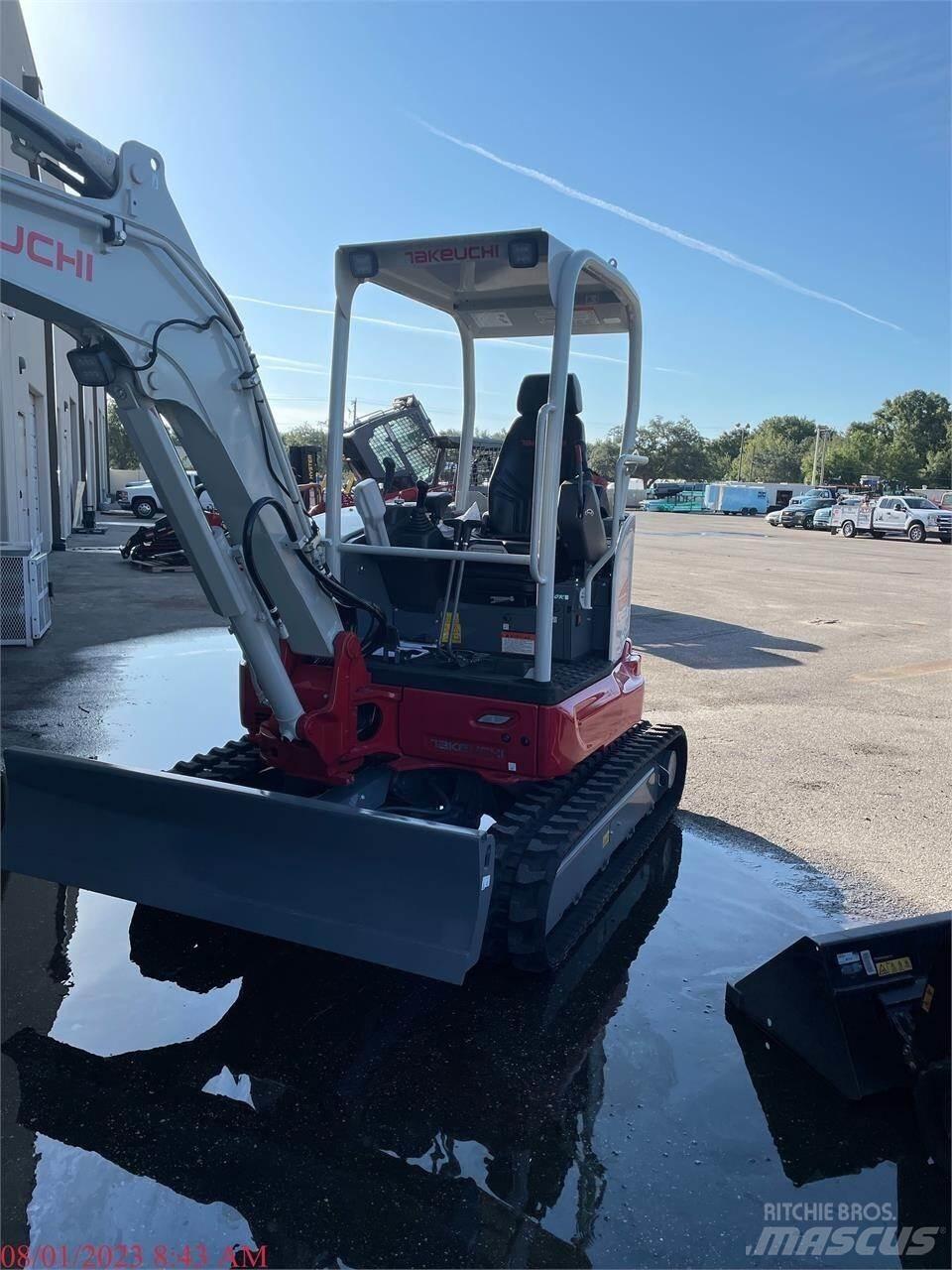 Takeuchi TB335R Mini bageri < 7t
