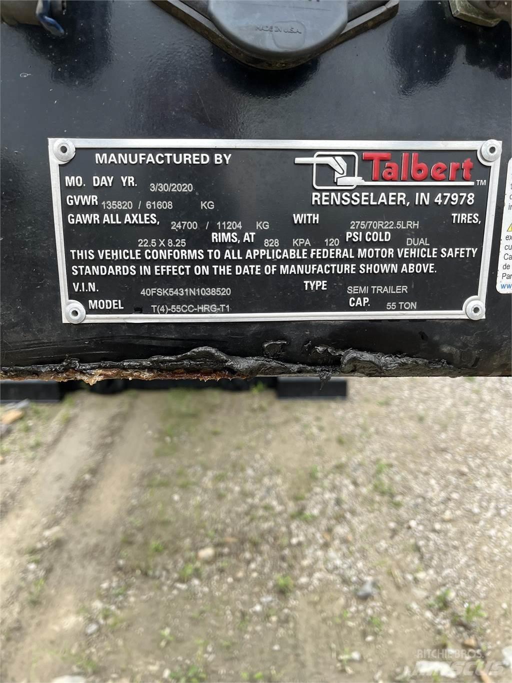 Talbert  Poluprikolice labudice