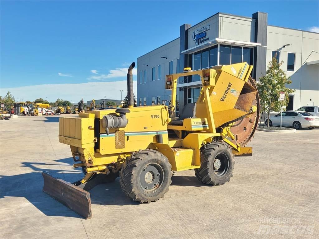 Vermeer V120 Rovokopači freze za kanale Trenčeri