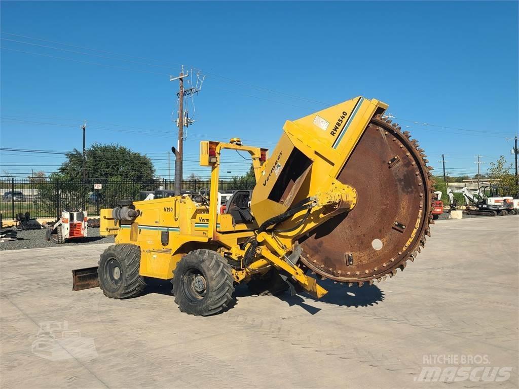Vermeer V120 Rovokopači freze za kanale Trenčeri