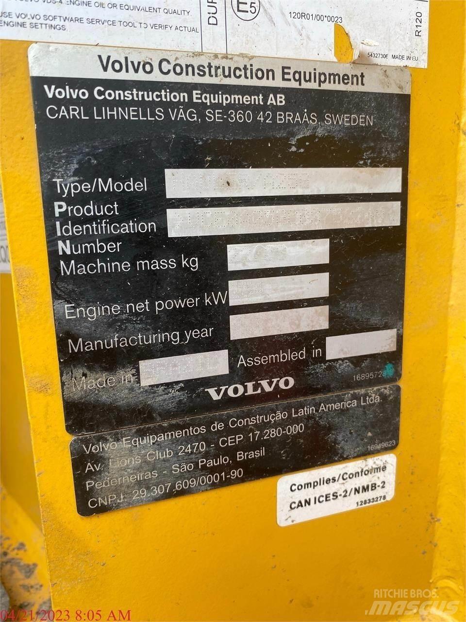 Volvo A25G Zglobni damperi