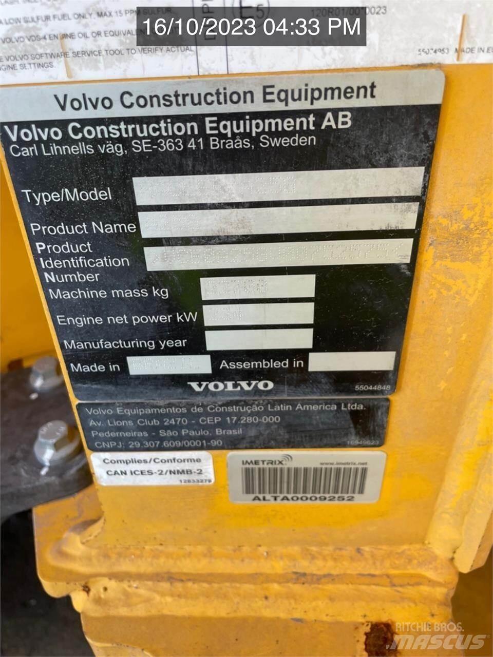 Volvo A25G Zglobni damperi