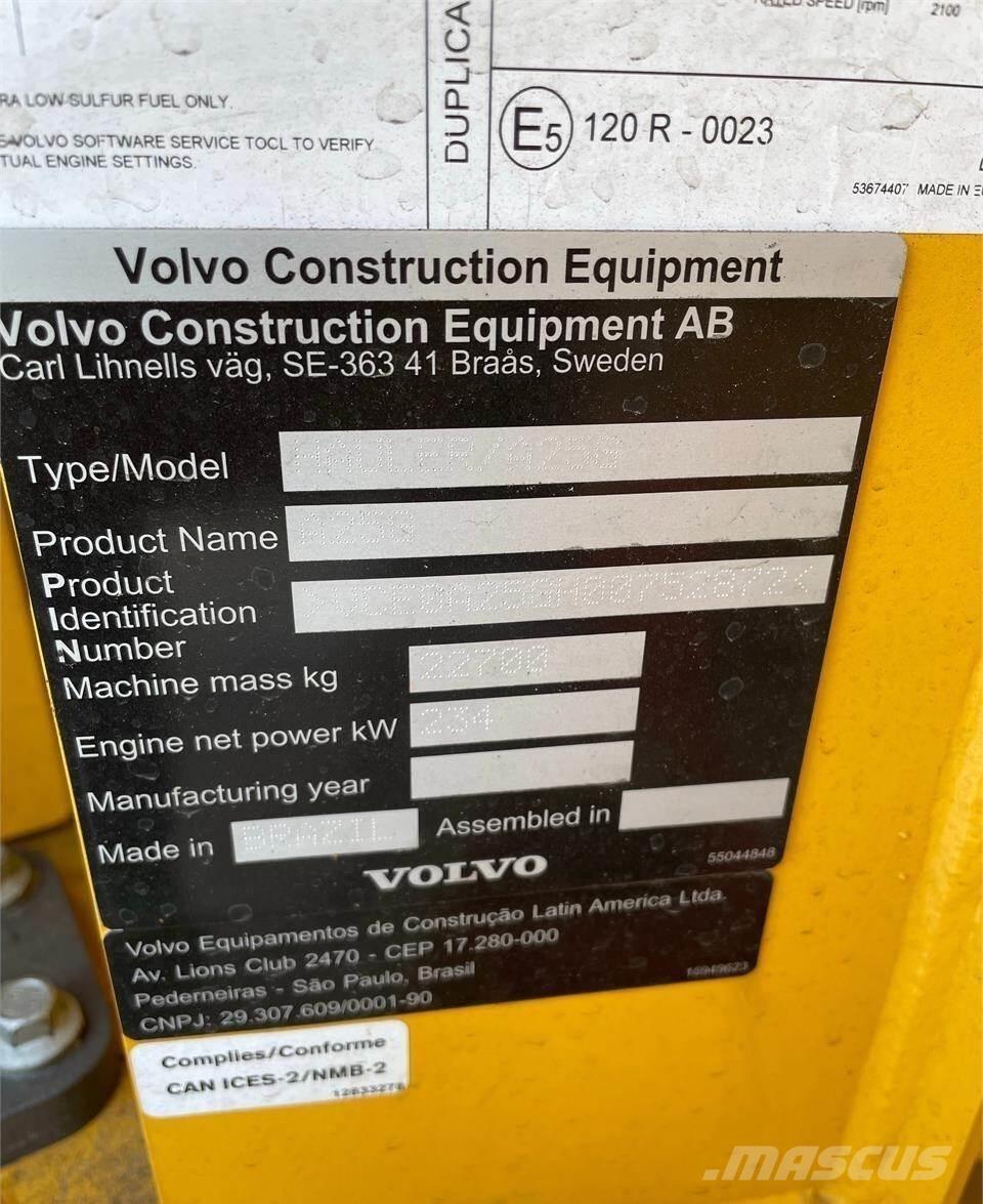 Volvo A25G Zglobni damperi
