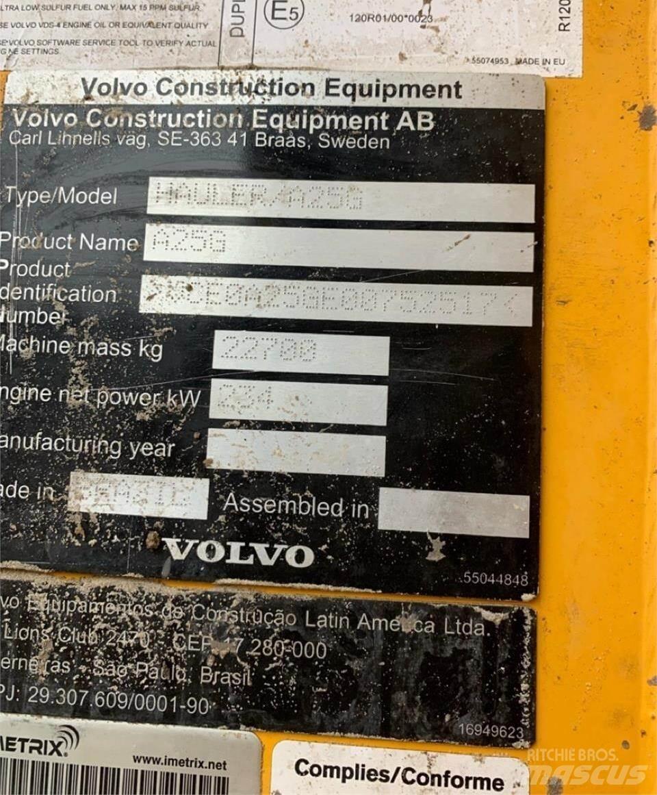 Volvo A25G Zglobni damperi