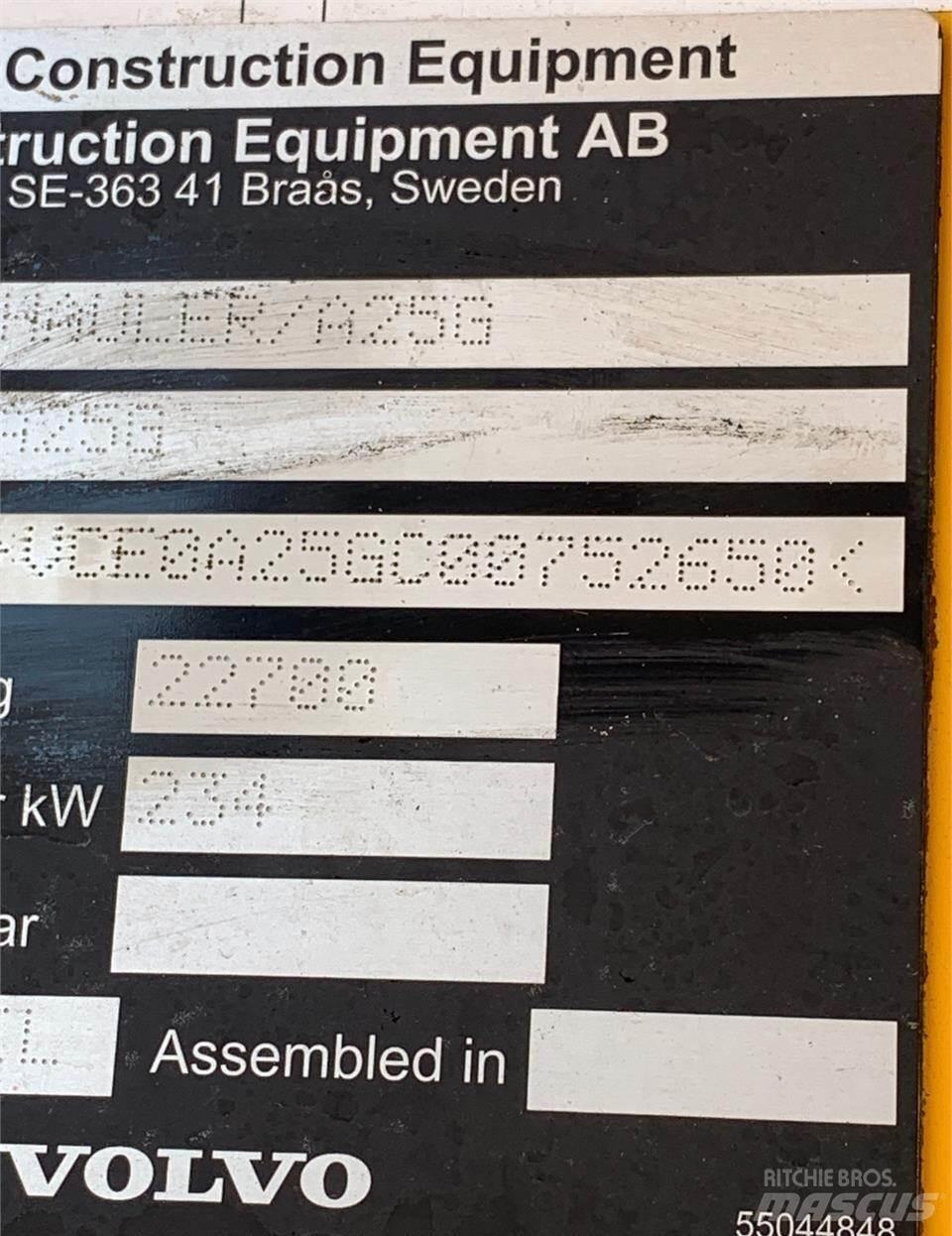 Volvo A25G Zglobni damperi