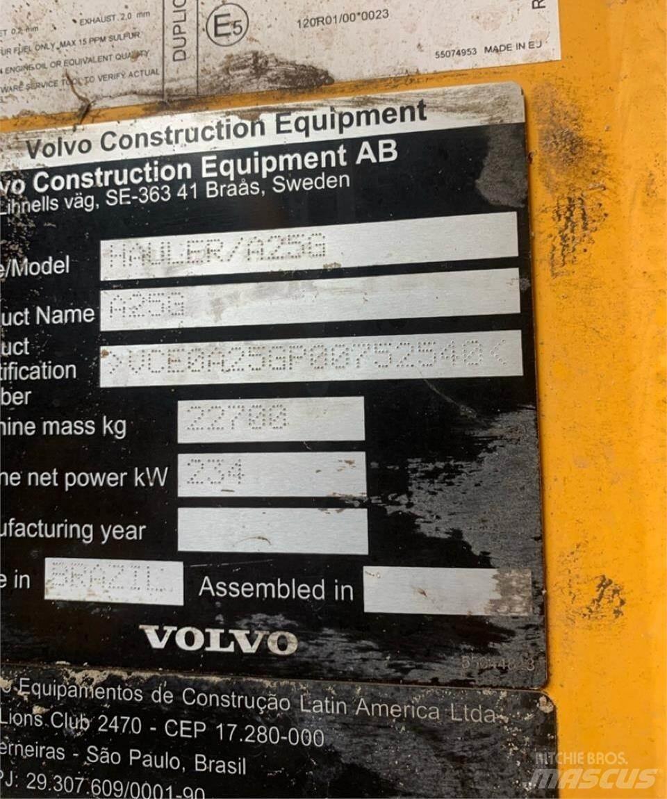 Volvo A25G Zglobni damperi