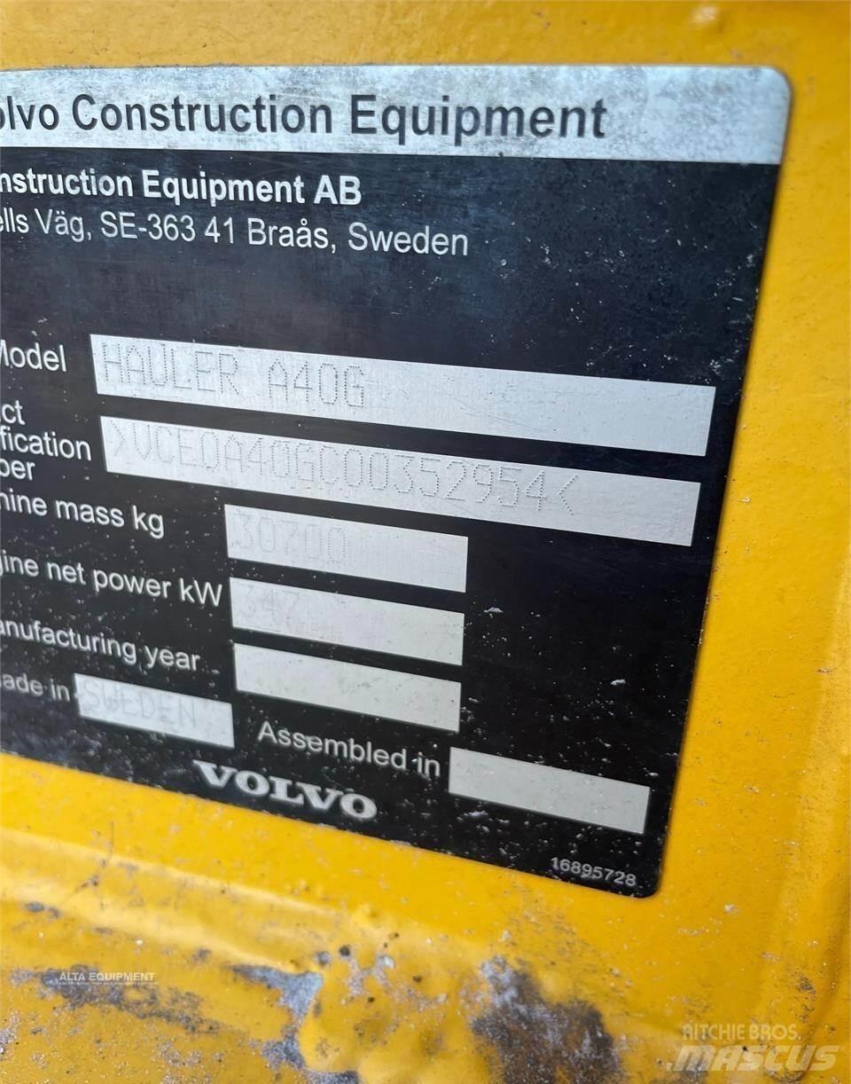Volvo A40G Zglobni damperi
