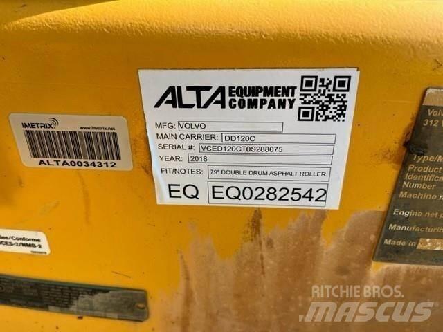 Volvo DD120C Valjci sa duplim bubnjem
