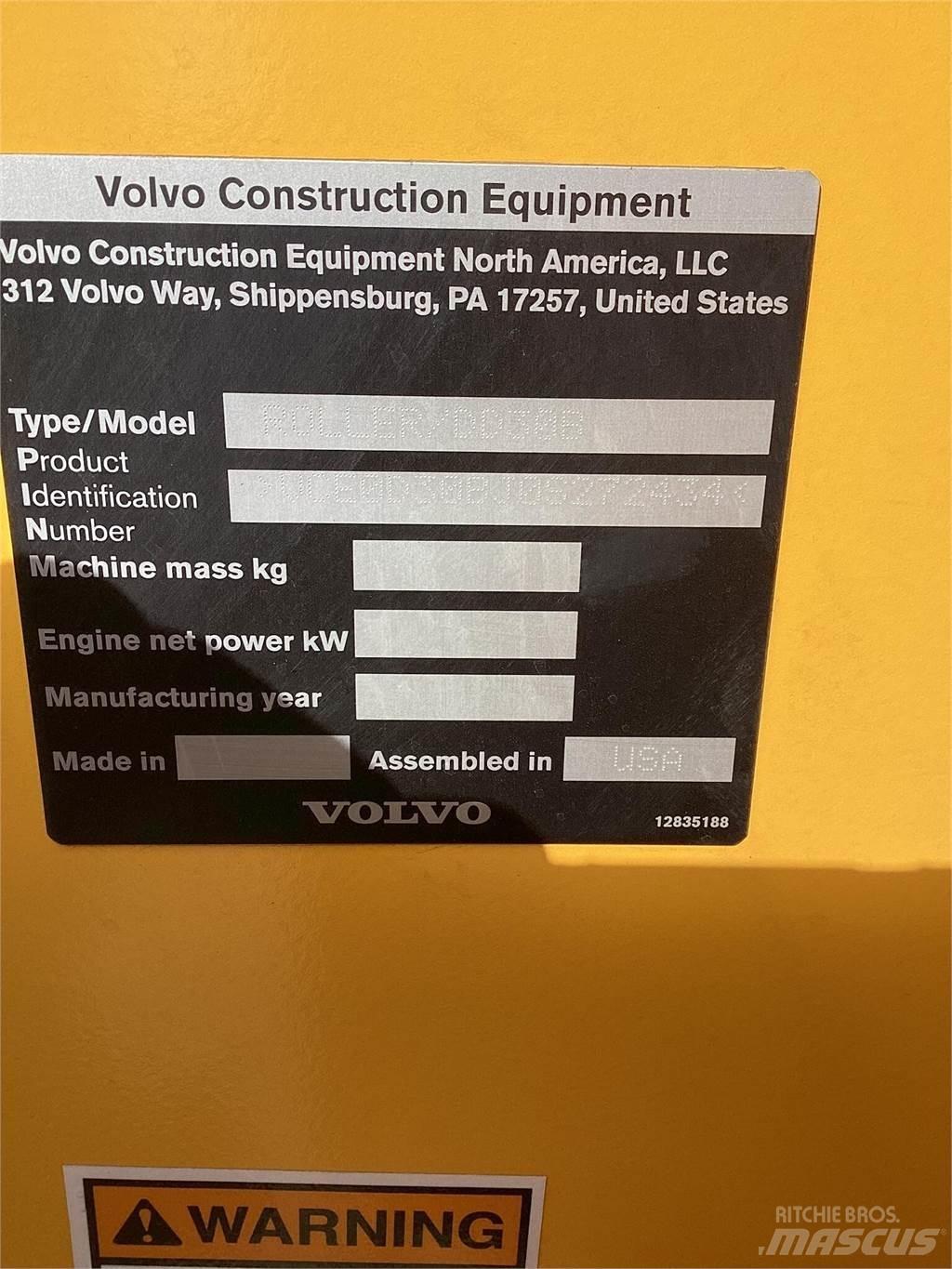 Volvo DD30B Valjci sa duplim bubnjem