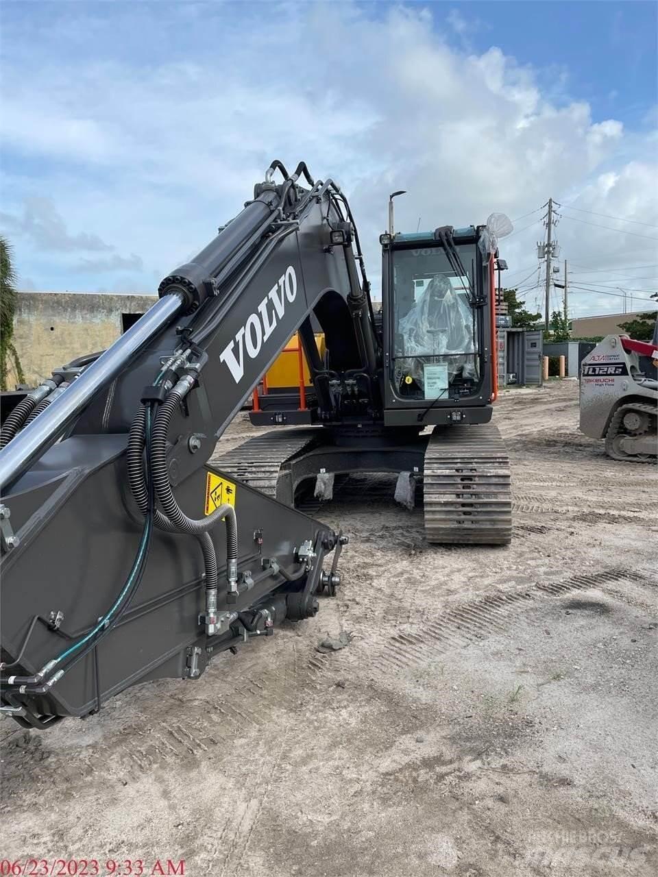 Volvo EC160EL Bageri guseničari